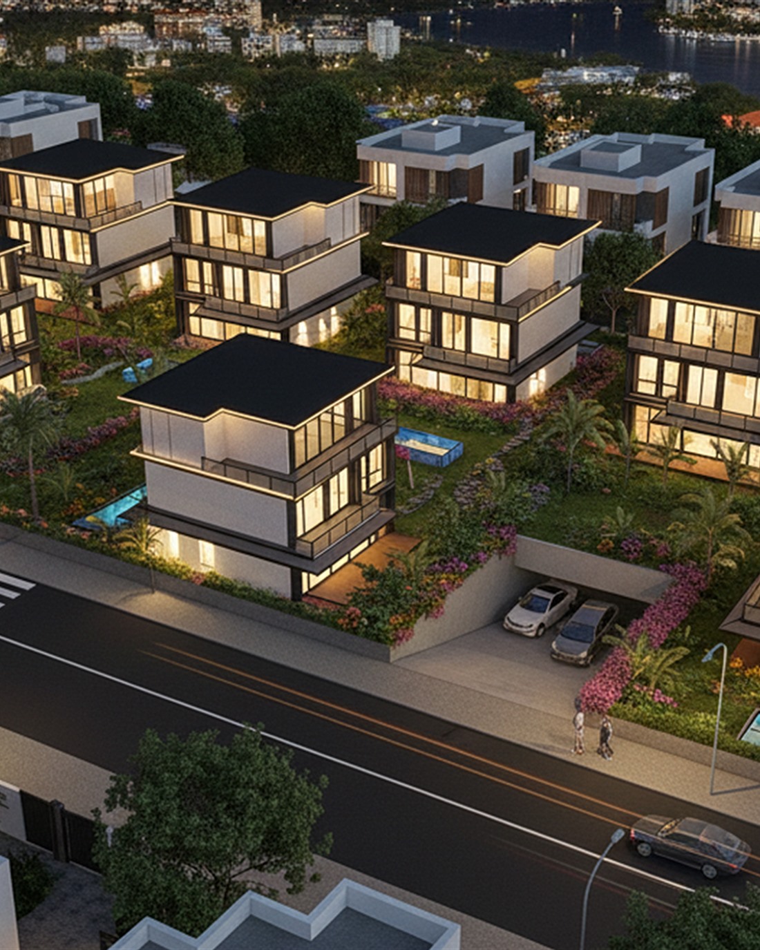 An Phu Villas, District 2, Ho Chi Minh City — private villas designed by SC3